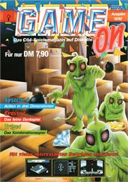 Box cover for System-4 on the Commodore 64.