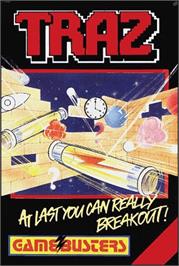 Box cover for TRAZ on the Commodore 64.