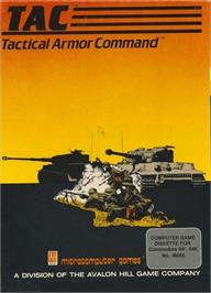 Box cover for Tac - Tactical Armor Command on the Commodore 64.