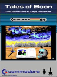 Box cover for Tales Of Boon on the Commodore 64.