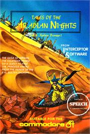Box cover for Tales Of The Arabian Nights on the Commodore 64.