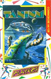 Box cover for Tanium on the Commodore 64.