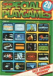 Box cover for Tank Division on the Commodore 64.