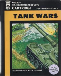 Box cover for Tank Wars (1990) on the Commodore 64.