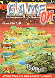 Box cover for Tanks (CP Verlag) on the Commodore 64.