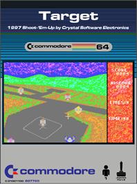 Box cover for Target on the Commodore 64.