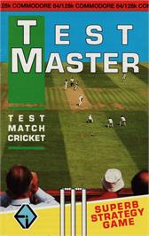 Box cover for Test Master on the Commodore 64.