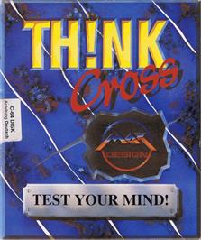 Box cover for Th!nk Cross on the Commodore 64.