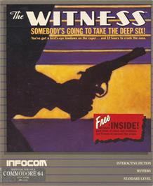 Box cover for The Witness on the Commodore 64.