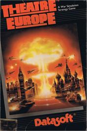 Box cover for Theatre Europe on the Commodore 64.