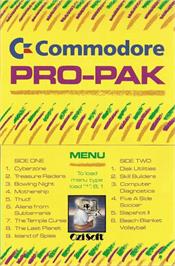 Box cover for Thud on the Commodore 64.