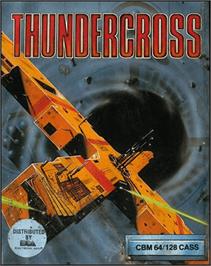 Box cover for Thundercross on the Commodore 64.