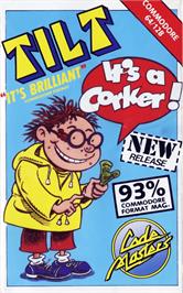 Box cover for Tilt (Codemasters) on the Commodore 64.