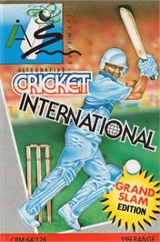 Box cover for Tim Love's Cricket on the Commodore 64.