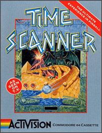 Box cover for Time Scanner on the Commodore 64.