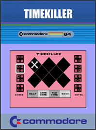 Box cover for Timekiller on the Commodore 64.