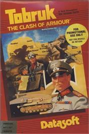 Box cover for Tobruk: The Clash of Armour on the Commodore 64.