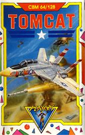 Box cover for Tomcat on the Commodore 64.