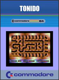 Box cover for Tonido on the Commodore 64.