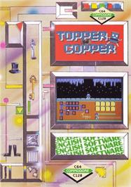 Box cover for Topper The Copper on the Commodore 64.