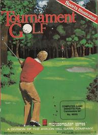 Box cover for Tournament Golf on the Commodore 64.