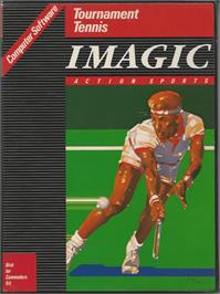Box cover for Tournament Tennis / Tennis on the Commodore 64.