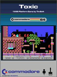 Box cover for Toxic on the Commodore 64.