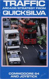 Box cover for Traffic on the Commodore 64.