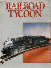 Box cover for Trains (Spinnaker Software) on the Commodore 64.