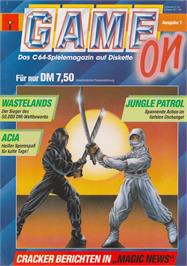 Box cover for Transporter on the Commodore 64.