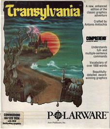 Box cover for Transylvania on the Commodore 64.