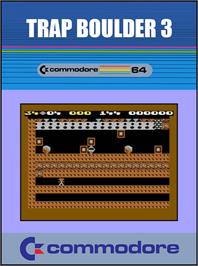 Box cover for Trap Boulder 3 on the Commodore 64.