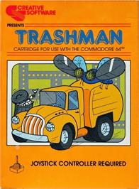Box cover for Trashman (Creative Software) on the Commodore 64.