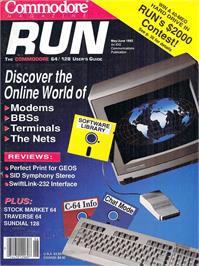 Box cover for Traverse on the Commodore 64.