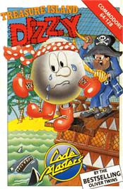 Box cover for Treasure Island Dizzy on the Commodore 64.
