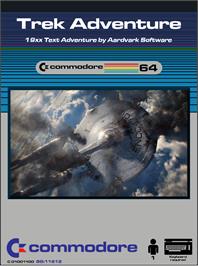 Box cover for Trek Adventure on the Commodore 64.