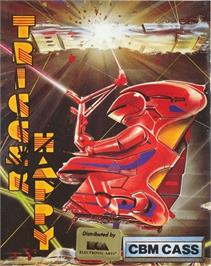 Box cover for Trigger Happy on the Commodore 64.