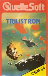 Box cover for Trilistron on the Commodore 64.