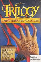 Box cover for Trilogy on the Commodore 64.