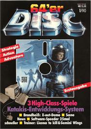Box cover for Triton on the Commodore 64.