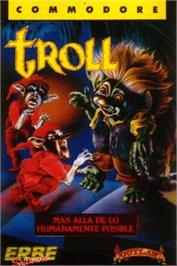 Box cover for Troll on the Commodore 64.