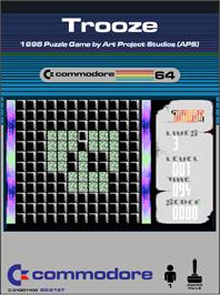 Box cover for Trooze on the Commodore 64.