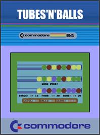 Box cover for Tubes'n'Balls on the Commodore 64.