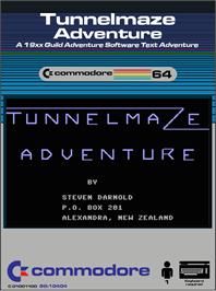 Box cover for Tunnelmaze Adventure on the Commodore 64.