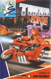 Box cover for Turbo Bike on the Commodore 64.