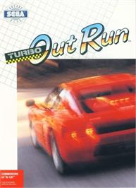 Box cover for Turbo Out Run on the Commodore 64.