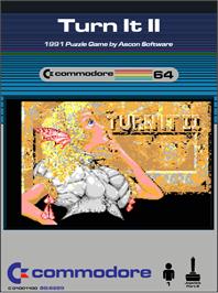 Box cover for Turn It 2 on the Commodore 64.