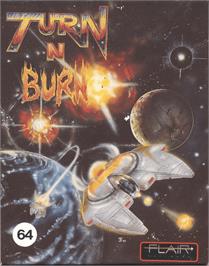 Box cover for Turn n' Burn on the Commodore 64.