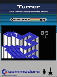 Box cover for Turner on the Commodore 64.
