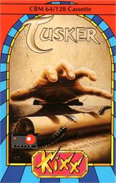 Box cover for Tusker on the Commodore 64.
